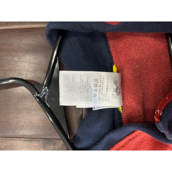 The North Face A5 Series Mens  Orange Red Quarter Zip Pullover XL - Picture 7 of 9